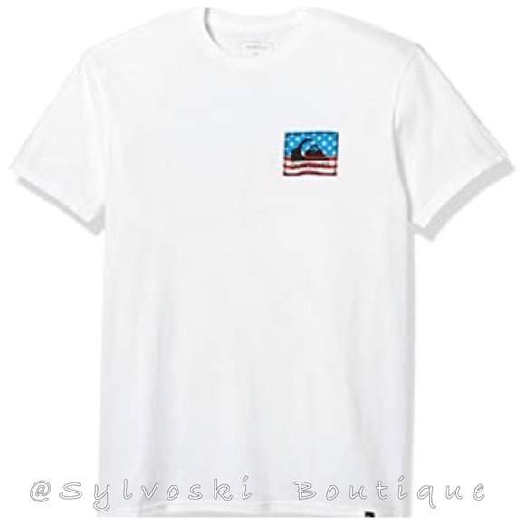 🔥QUIKSILVER 4TH ARCHITEXTURE T-SHIRT NWT - Picture 4 of 8